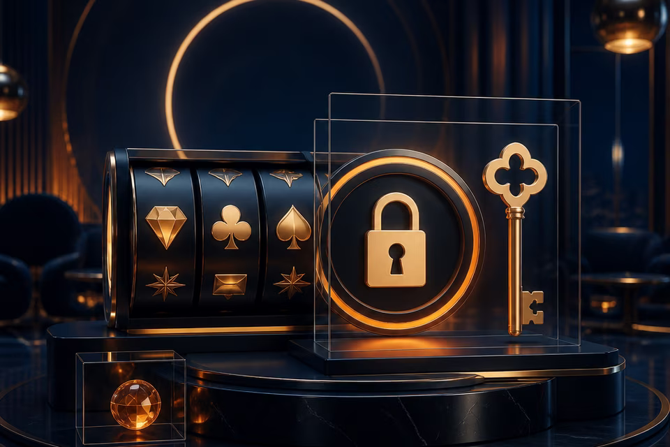 Illustration af gratis spins og spilleautomater hos Nine Casino
