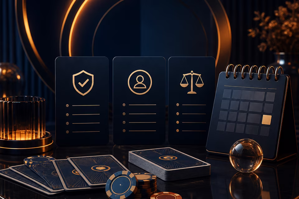 Illustration af betingelser for bonus uden indbetaling hos Nine Casino