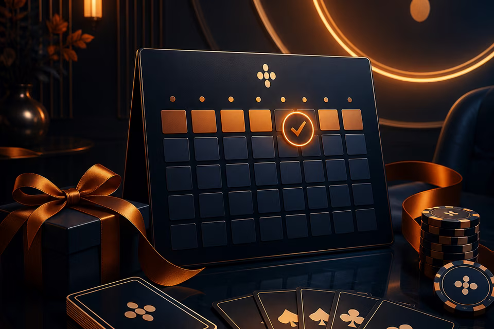 Illustration af kampagnekode og bonuskontrol hos Nine Casino
